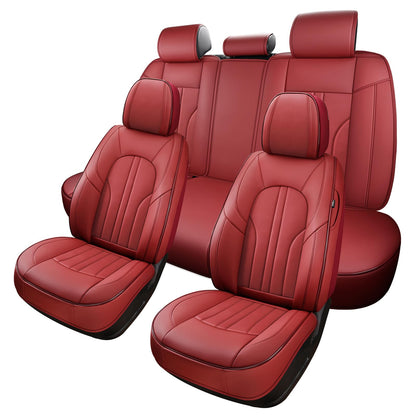 MINGBRON Car Seat Covers Full Set with Lumbar Support