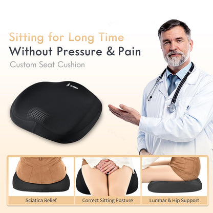 Memory Foam Car Seat Cushion Support
