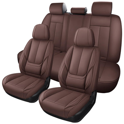 MINGBRON Car Seat Covers Full Set with Lumbar Support