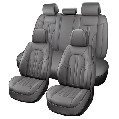 MINGBRON Car Seat Covers Full Set with Lumbar Support
