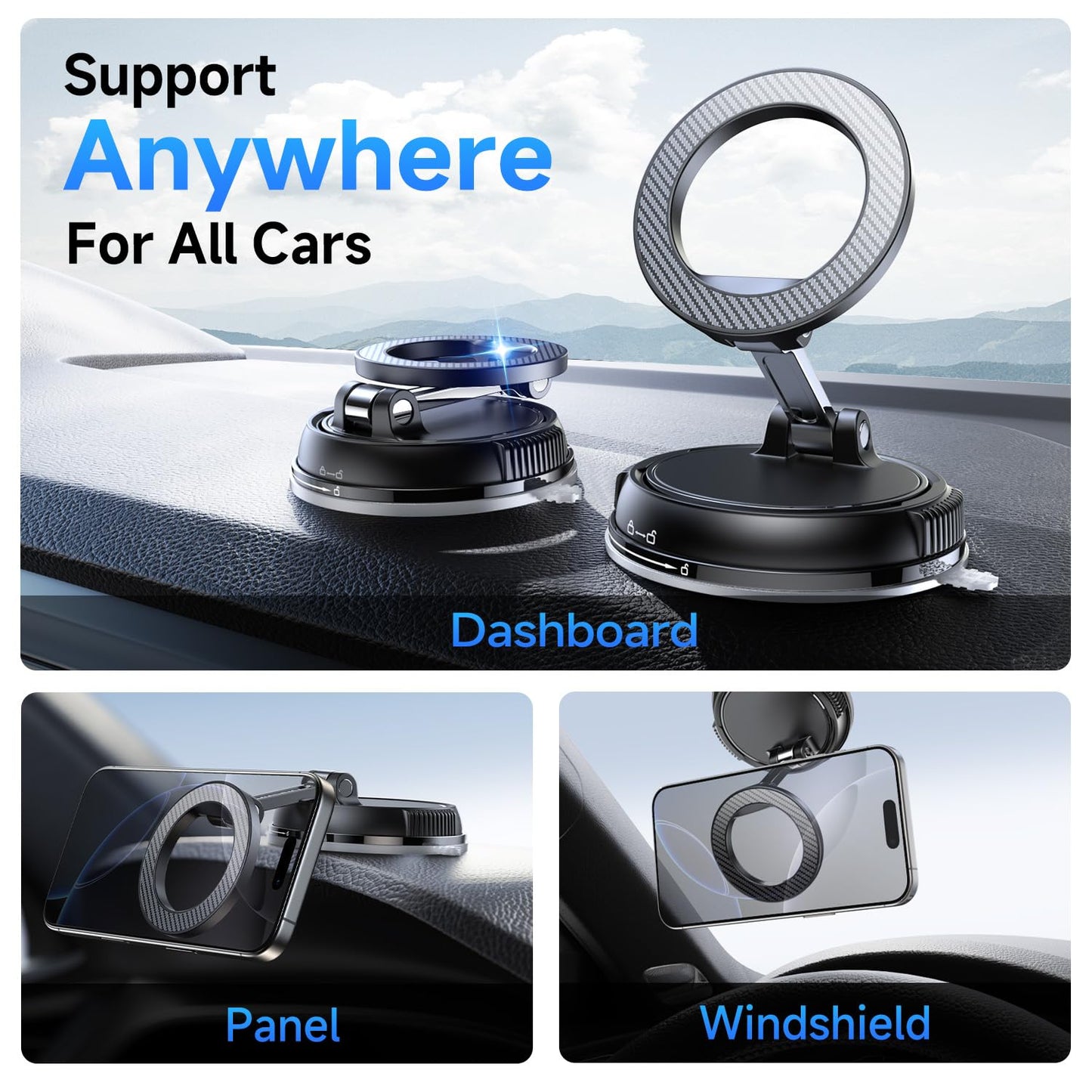 Military Grade Car Phone Mount Holder