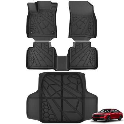 Custom-Fit All-Weather TPE Floor Mats