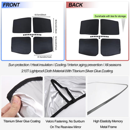 Foldable Sunroof Sun Shade for Car