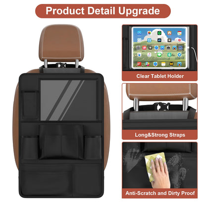 Backseat Car Organizer with Tray