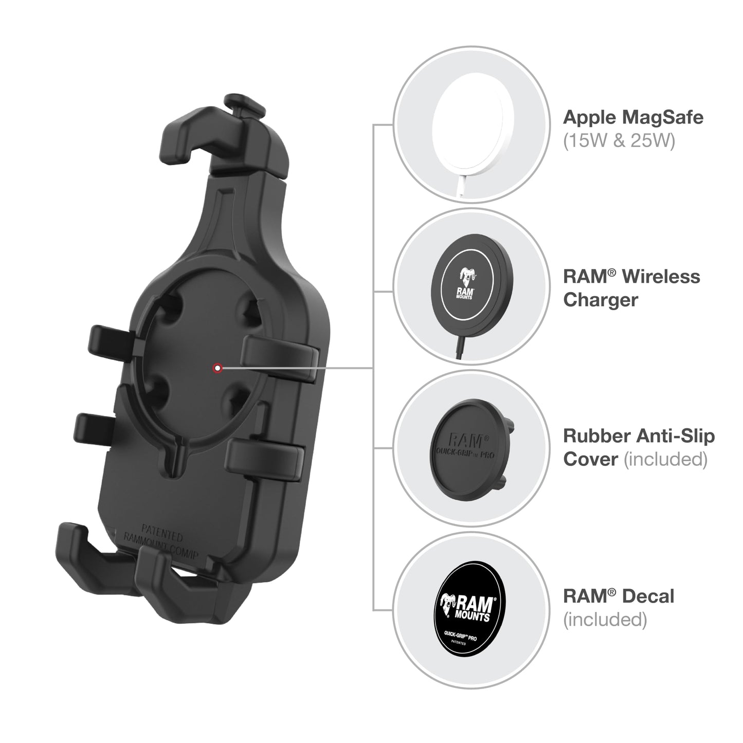 Quick Grip Universal Car Phone Mount