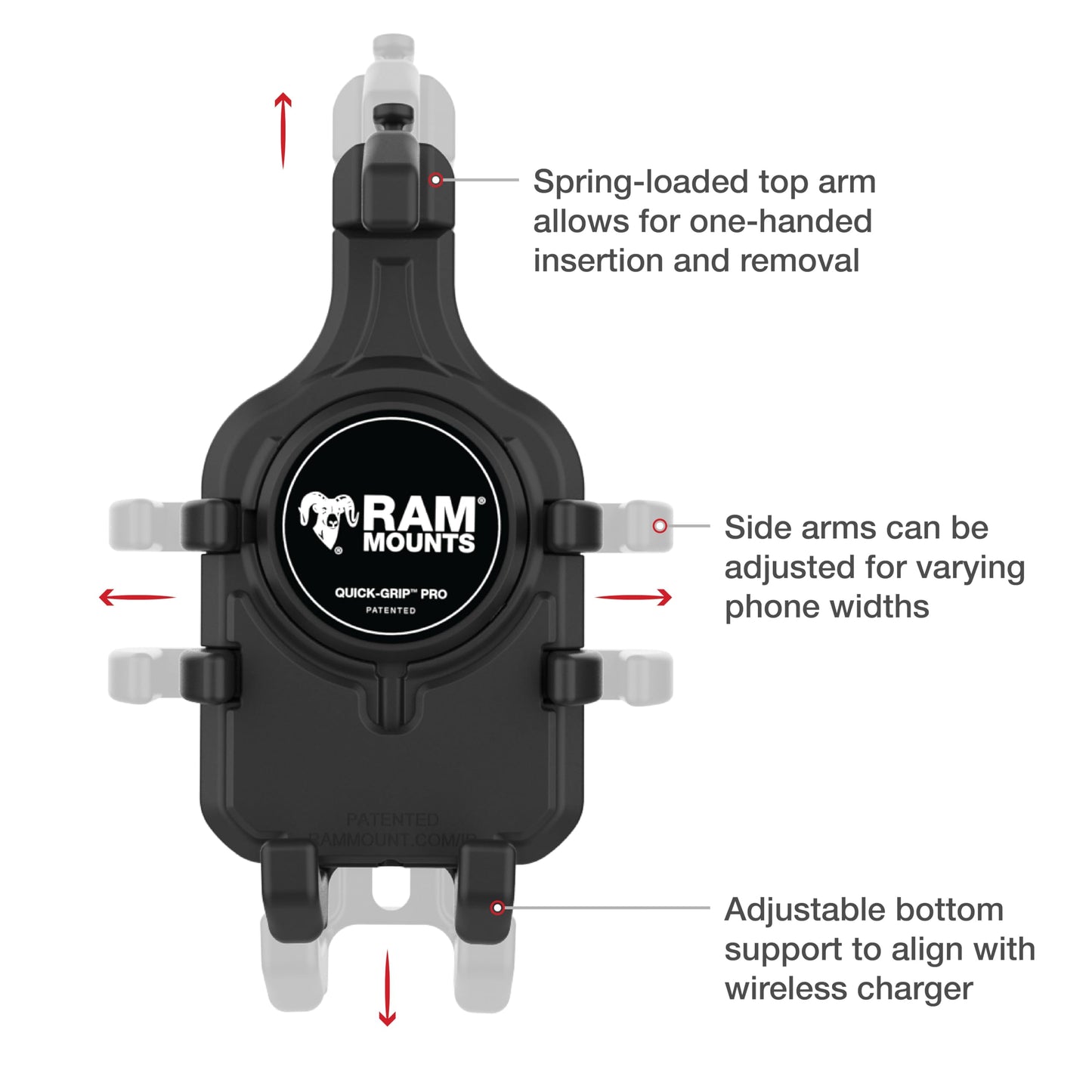 Quick Grip Universal Car Phone Mount