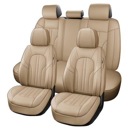 MINGBRON Car Seat Covers Full Set with Lumbar Support