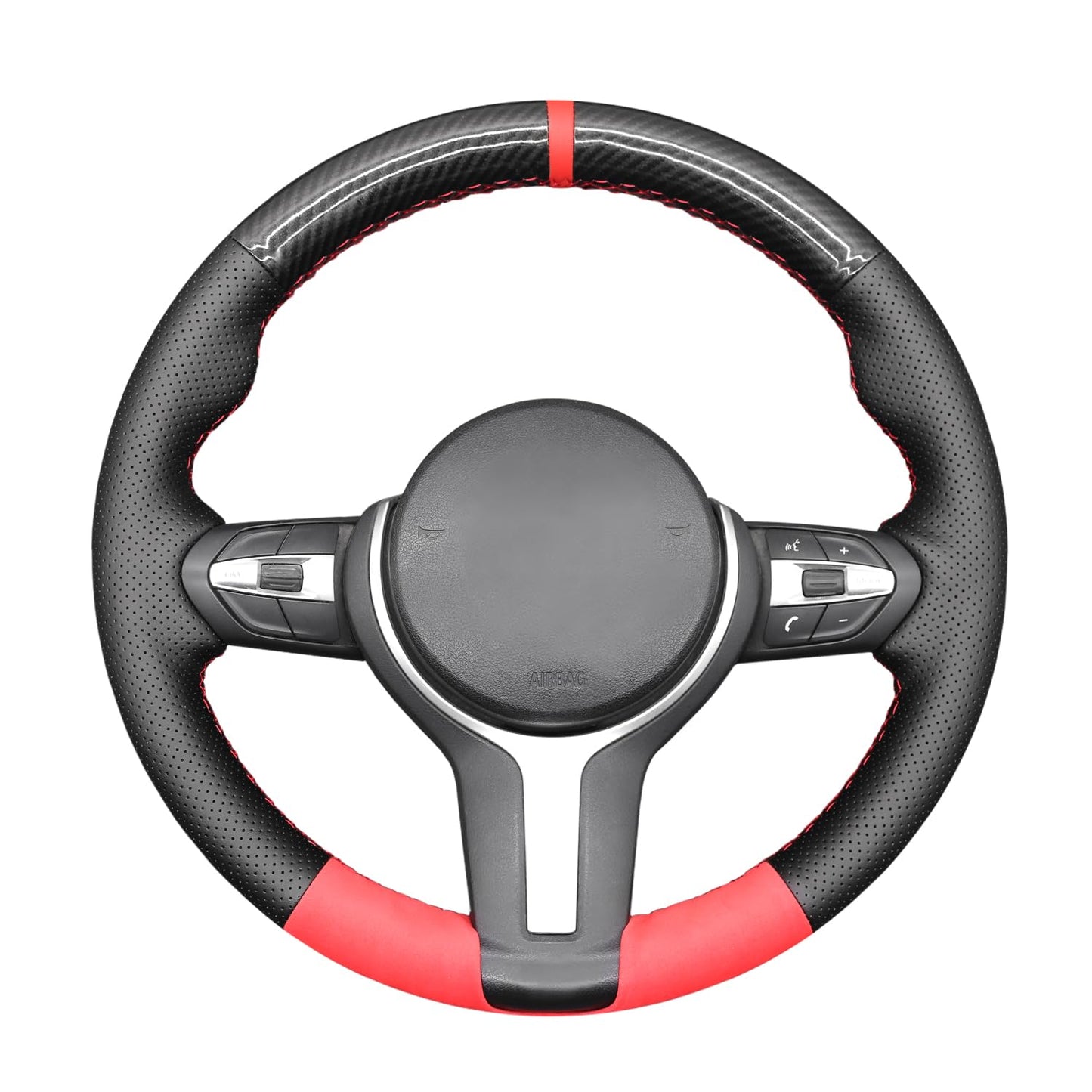 Microfiber Leather Steering Wheel Cover