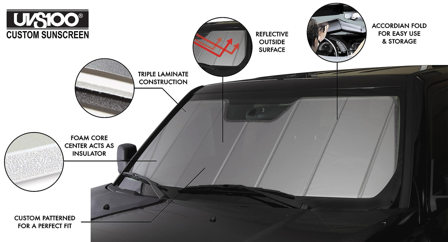 Custom Fit Windshield Sun Shade for Truck
