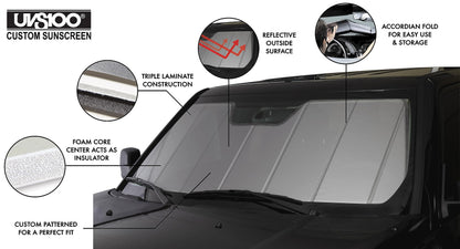 Custom Fit Windshield Sun Shade for Truck