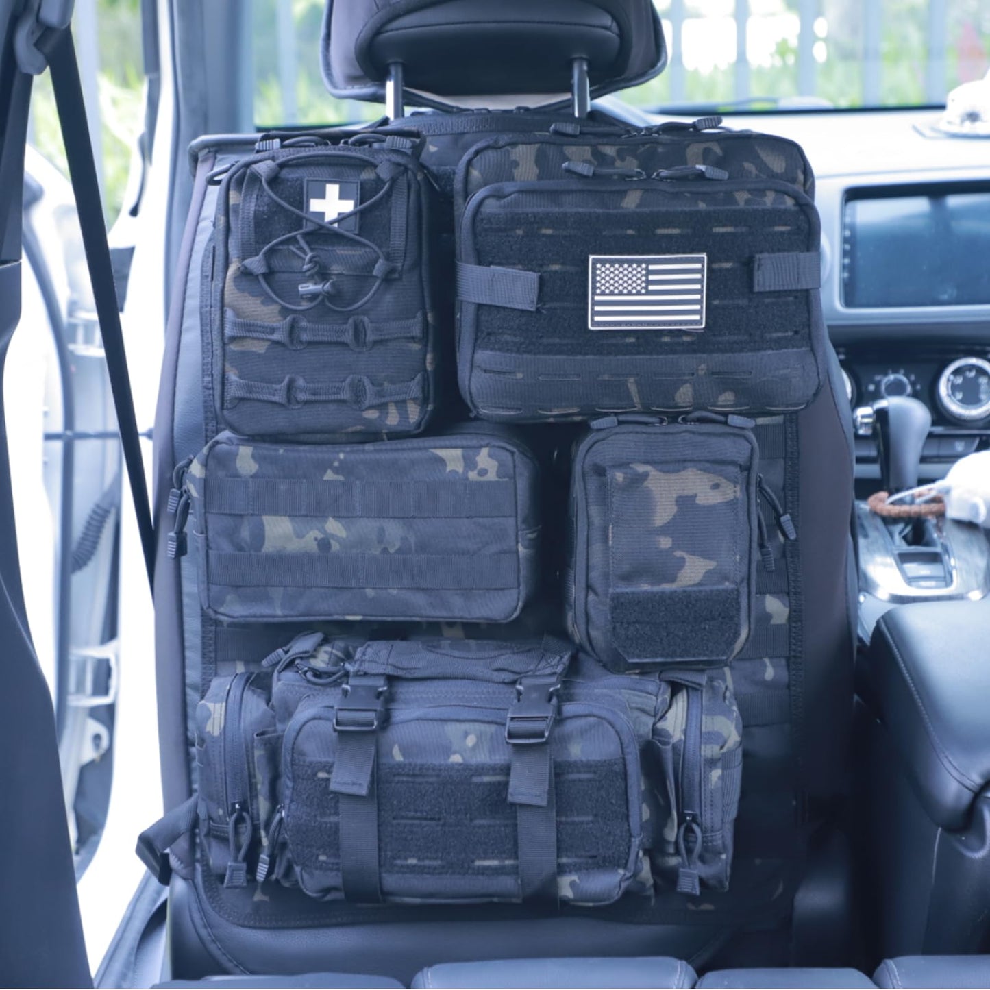 Tactical Molle Car Seat Organizer