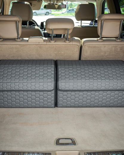 Foldable Car Trunk Organizer with Lid