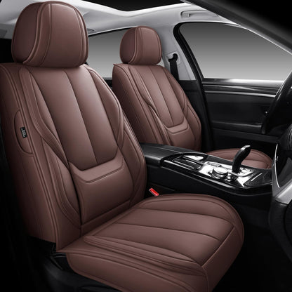 MINGBRON Car Seat Covers Full Set with Lumbar Support