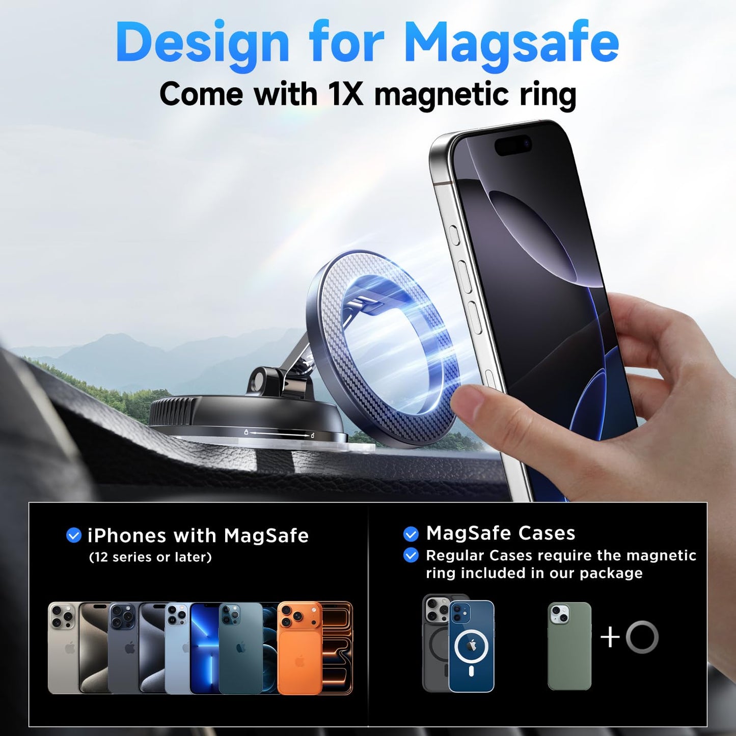 Military Grade Car Phone Mount Holder