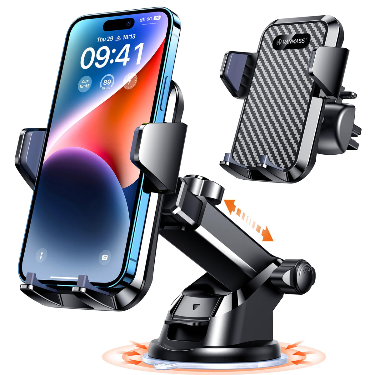 Strong Suction Cup Car Phone Mount