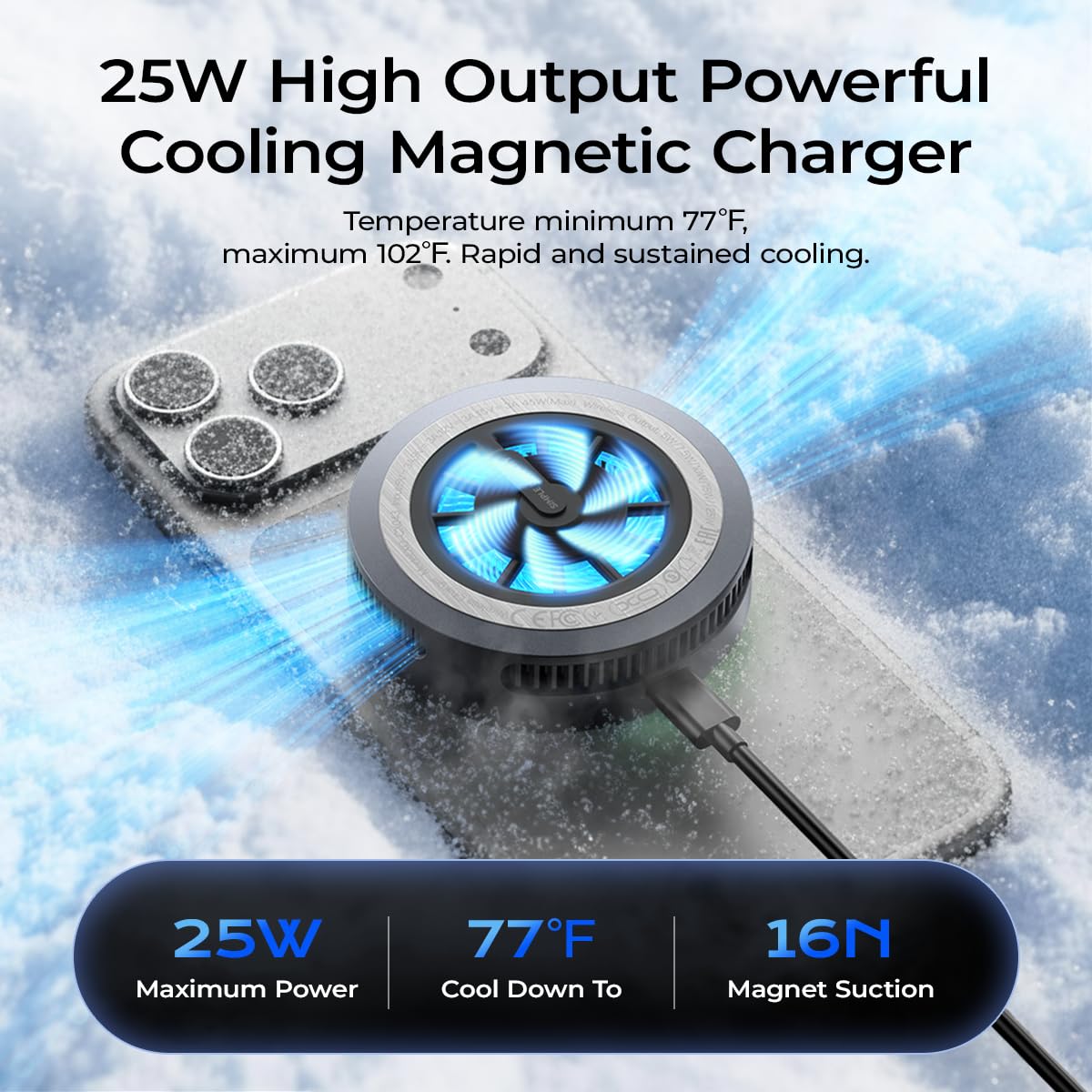 Magnetic Wireless Car Charger