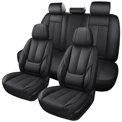 MINGBRON Car Seat Covers Full Set with Lumbar Support