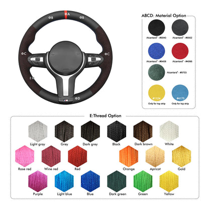Microfiber Leather Steering Wheel Cover