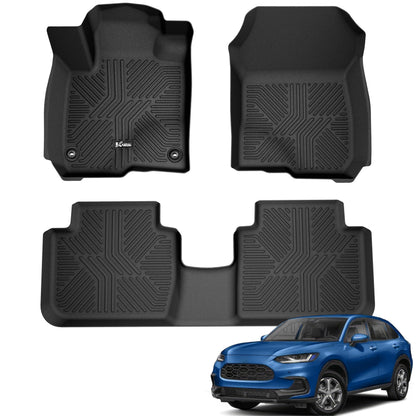 Custom-Fit All-Weather TPE Floor Mats