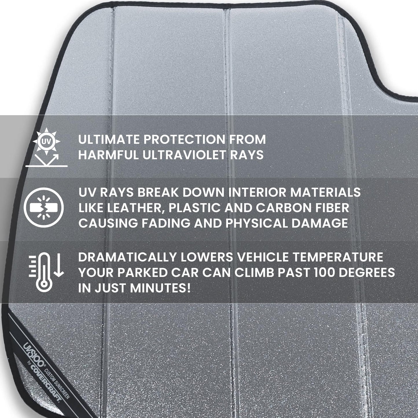 Accordion Style Car Windshield Sun Shade