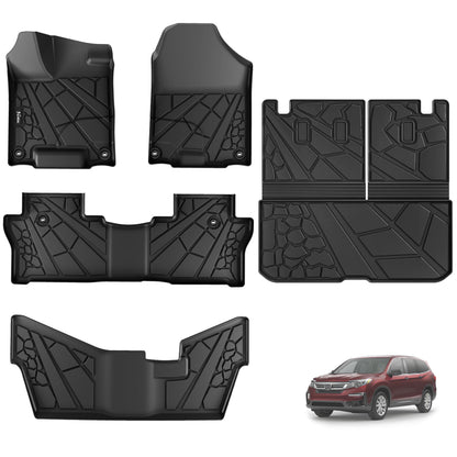 Custom-Fit All-Weather TPE Floor Mats