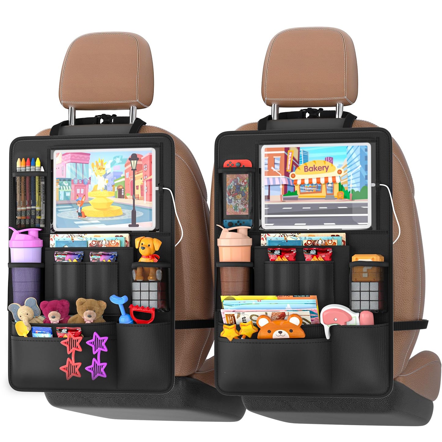 Backseat Car Organizer with Tray