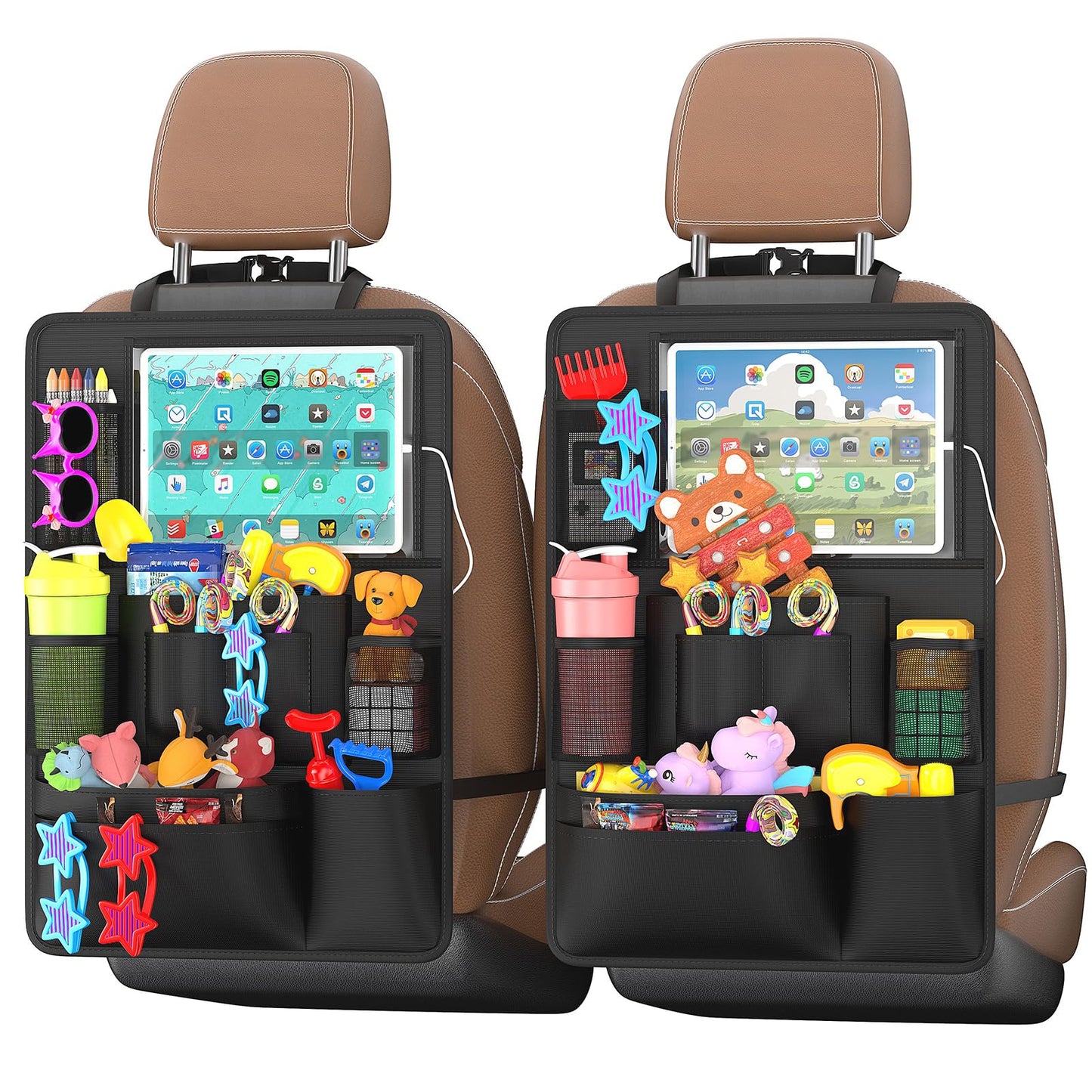 Backseat Car Organizer with Tray