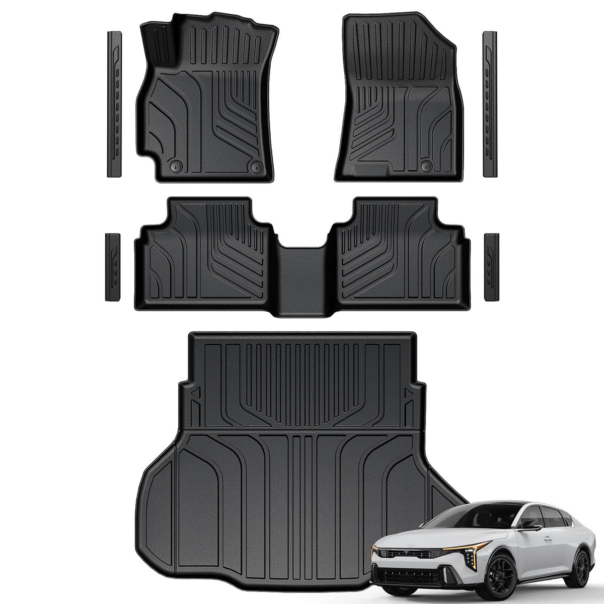All-Weather Floor Mats & Cargo Protection Set