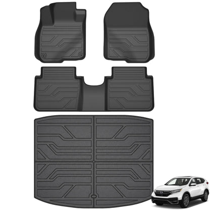 Custom-Fit All-Weather TPE Floor Mats