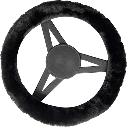 Genuine Sheepskin Steering Wheel Cover