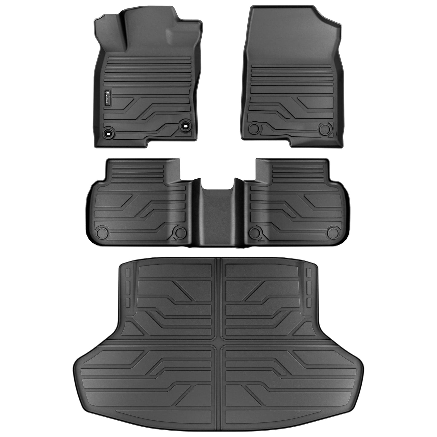 Custom-Fit All-Weather TPE Floor Mats
