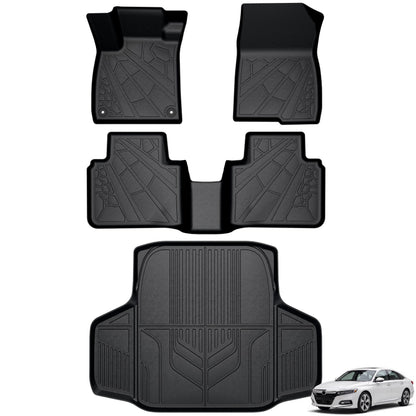 Custom-Fit All-Weather TPE Floor Mats