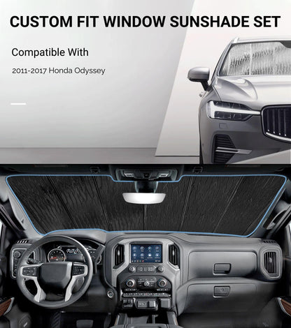Pigenius Window Sun Shade Full Set for Honda Odyssey