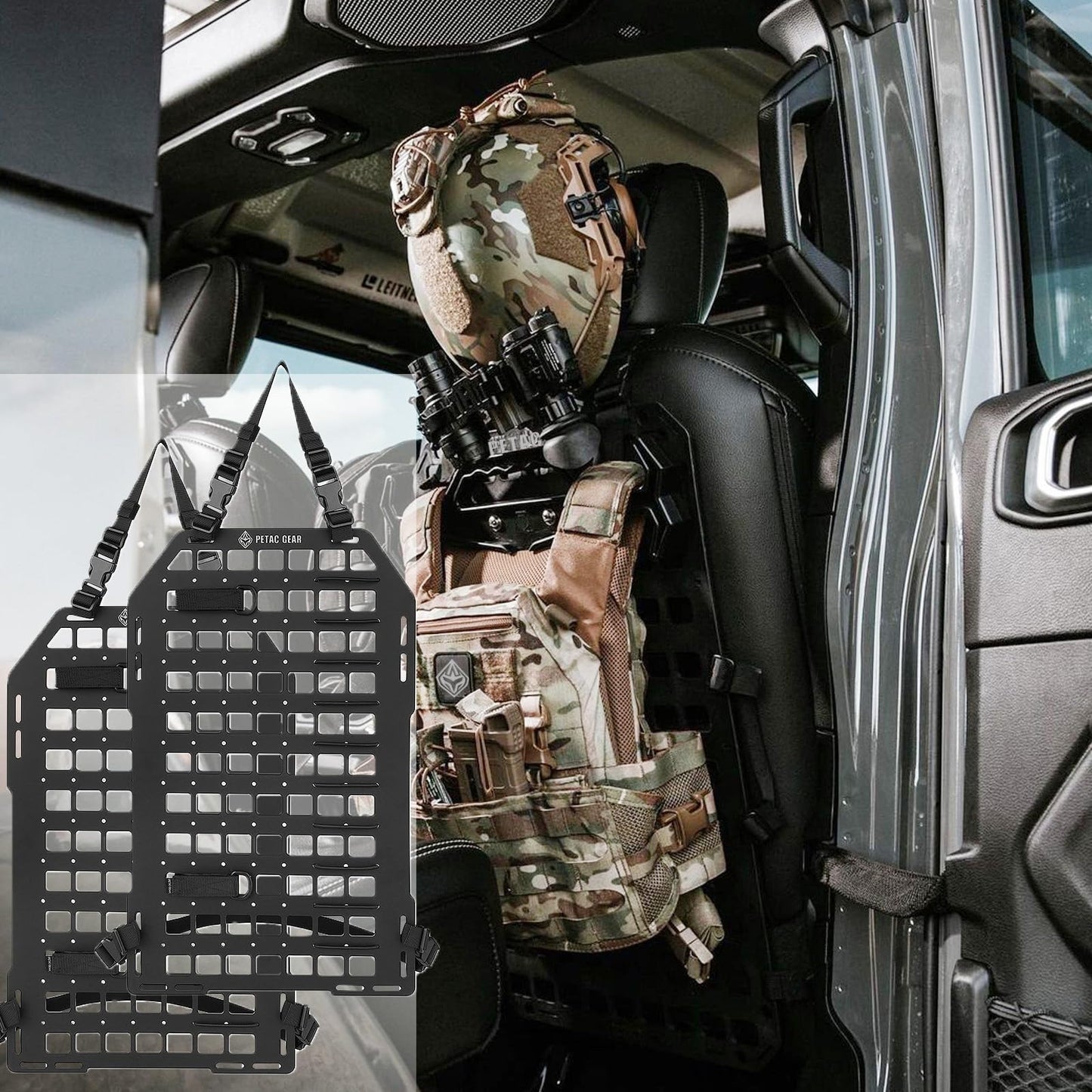 Tactical Molle Seat Back Organizer