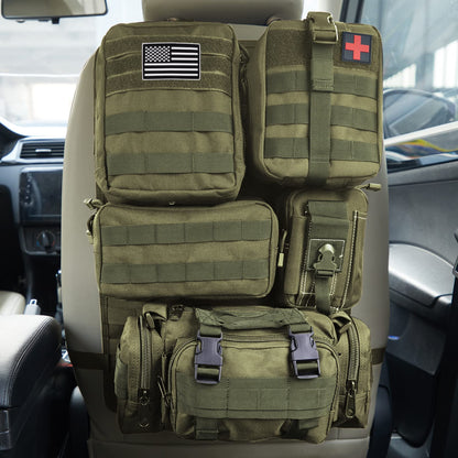Tactical Molle Car Seat Organizer
