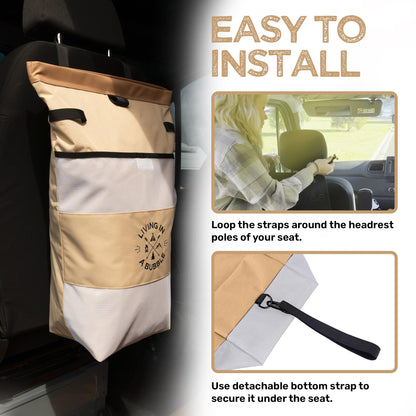 Premium Seat Back Organizer Storage