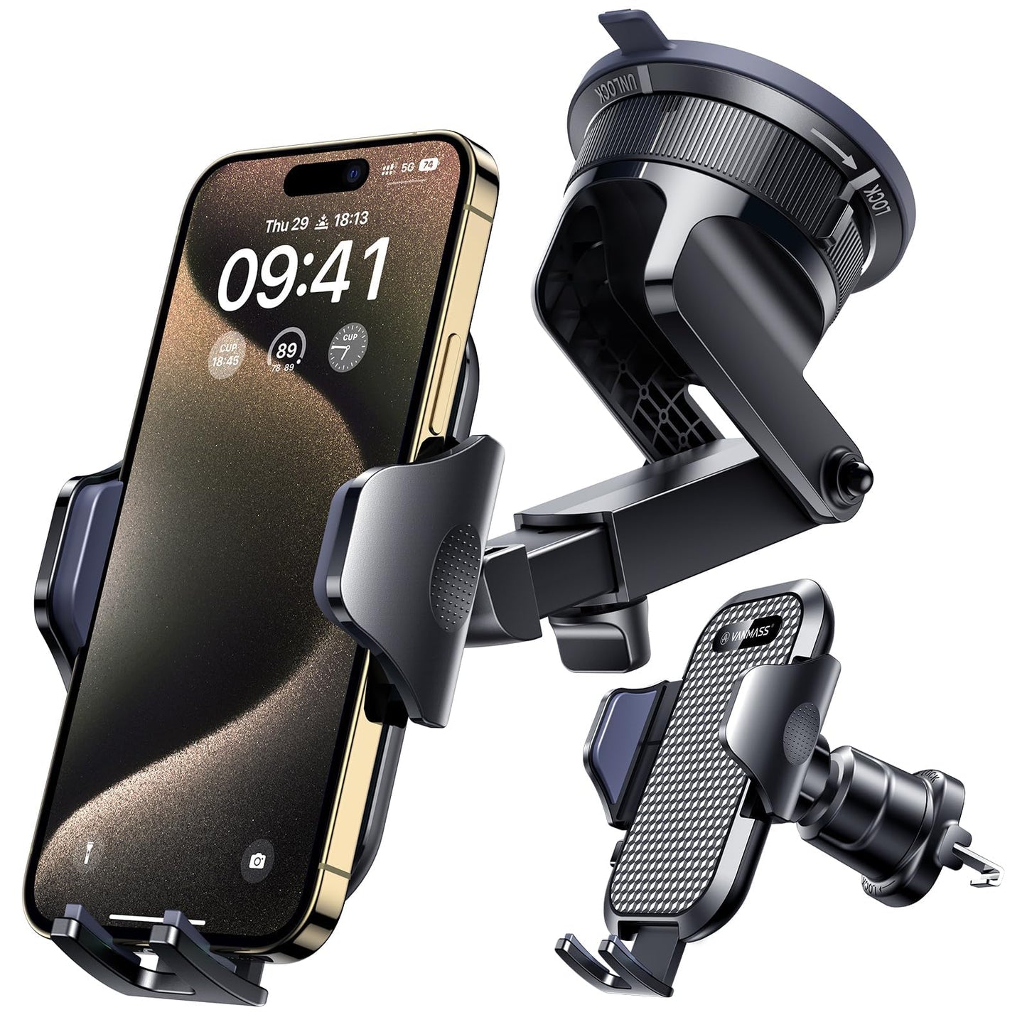 Military Grade Car Phone Mount Holder
