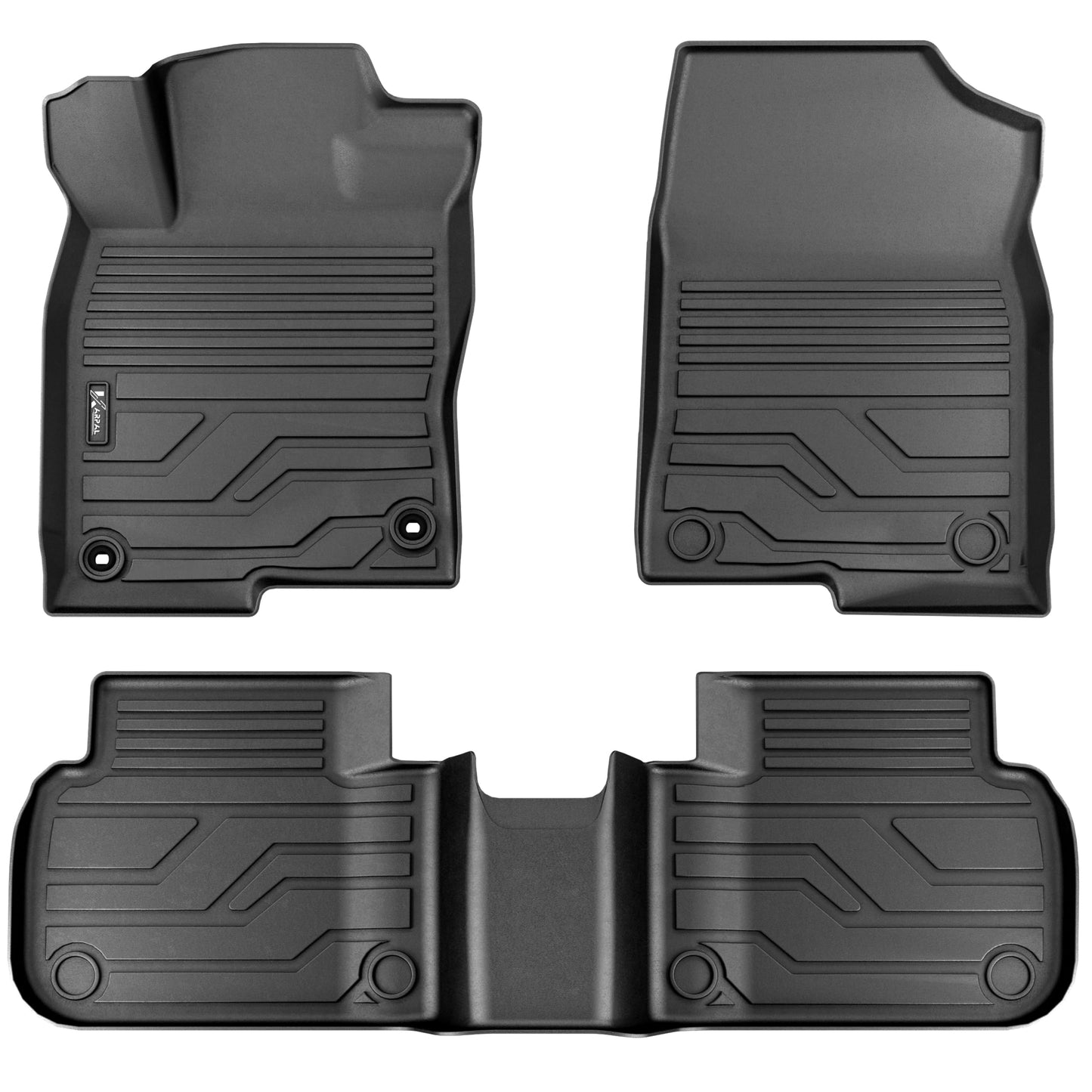 Custom-Fit All-Weather TPE Floor Mats