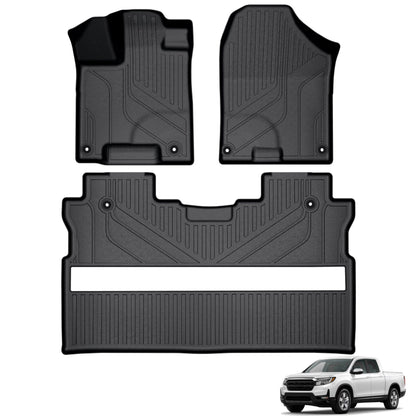 Custom-Fit All-Weather TPE Floor Mats