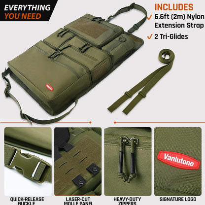 Heavy Duty Molle Seat Back Organizer