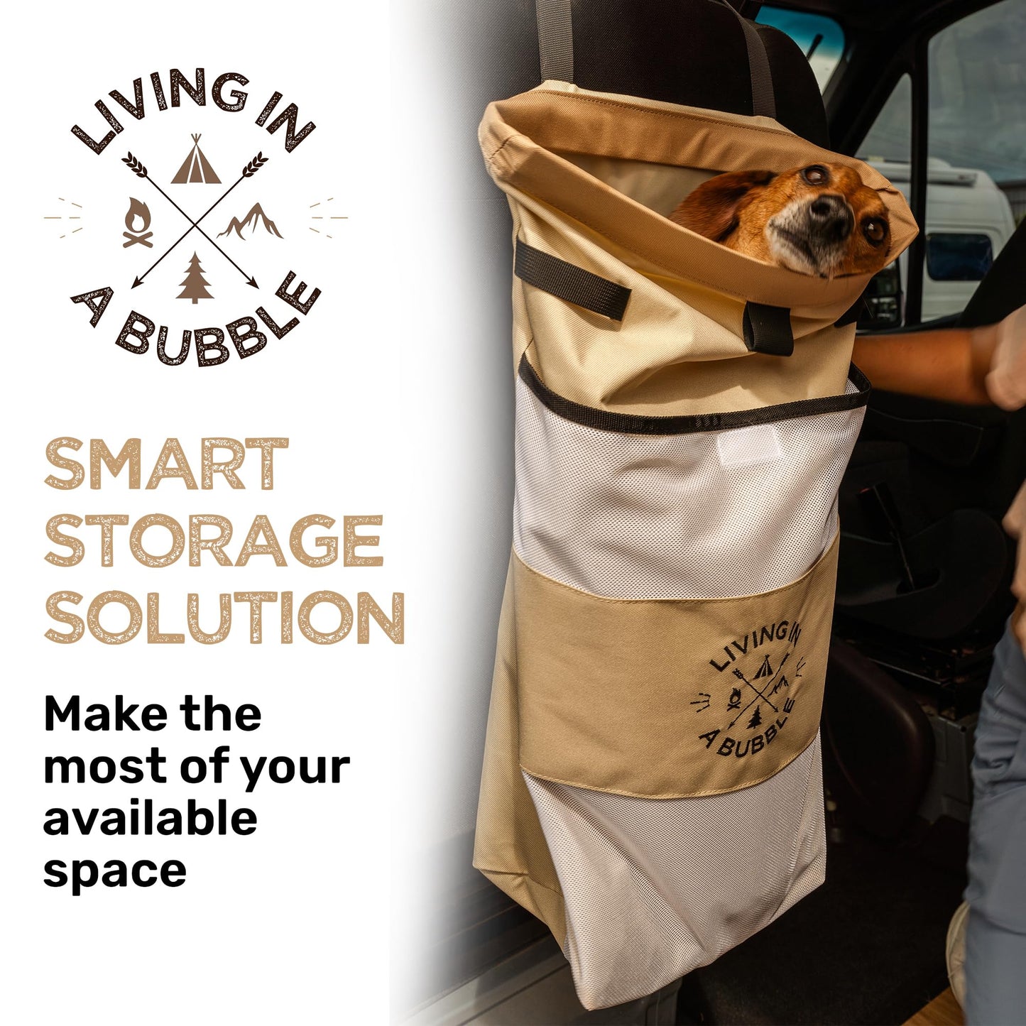 Premium Seat Back Organizer Storage