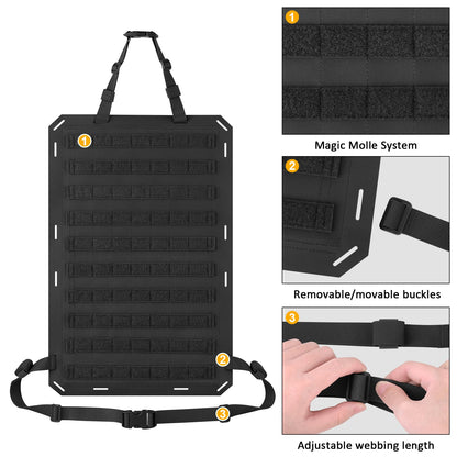 Tactical Molle Seat Back Organizer