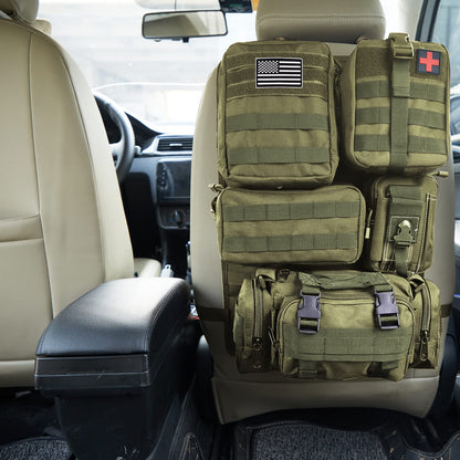 Tactical Molle Car Seat Organizer