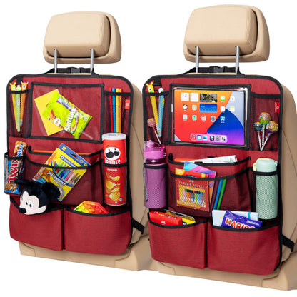 Back Seat Car Organizer with Tablet Holder