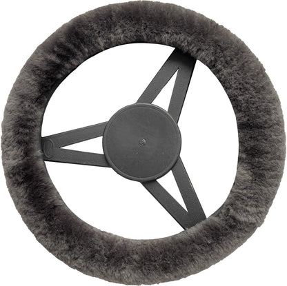 Genuine Sheepskin Steering Wheel Cover
