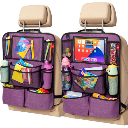 Back Seat Car Organizer with Tablet Holder