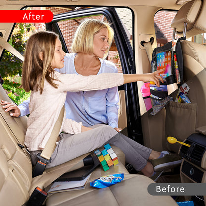 Back Seat Car Organizer with Tablet Holder